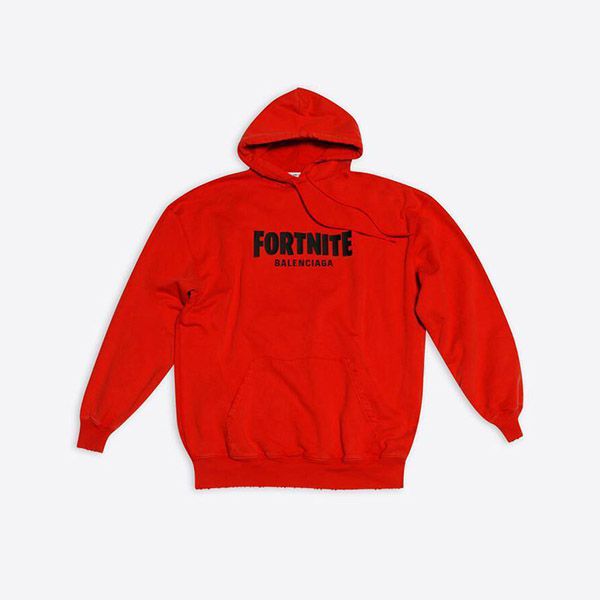限定コラボ?バレンシアガ x フォートナイトコラボ パーカー 偽物 600583TLVO41070