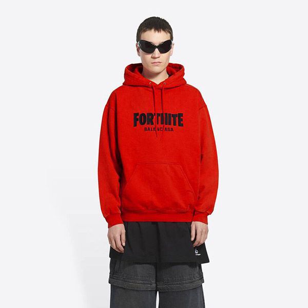 限定コラボ?バレンシアガ x フォートナイトコラボ パーカー 偽物 600583TLVO41070