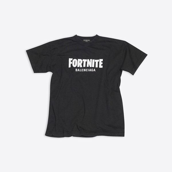 22SSバレンシアガ Tシャツ コピー★Fortnite?EPIC GAMES ロゴの刺繍 612966TLVO36506