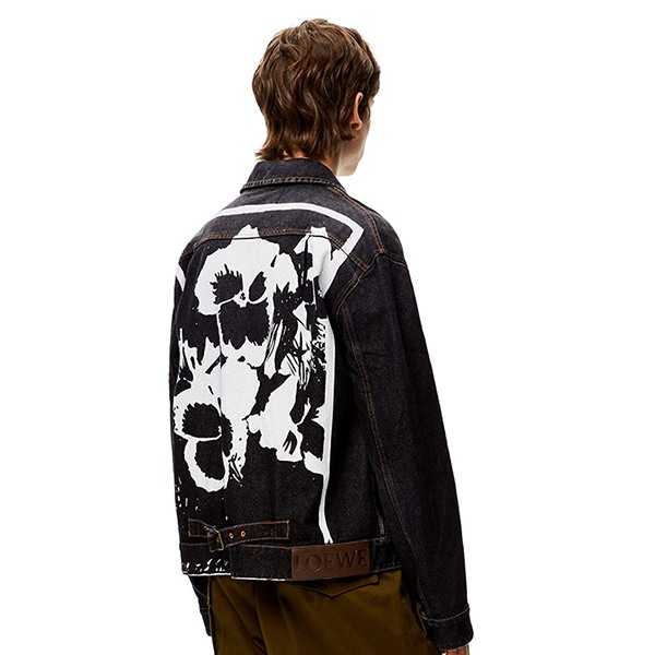 パンジー デニムジャケット 偽物 ロエベ x ジョー ブレイナード 関税送料込