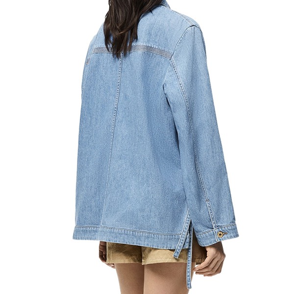 ロエベ デニム ジャケット コピー ワークウェア プレタ S540Y50X01