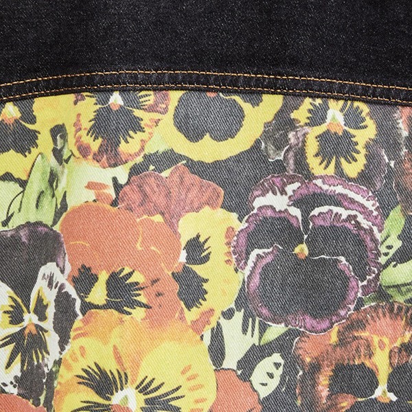 【ロエベ 偽物】パンジー バックパネル デニム オーバーシャツ H526Y05W25