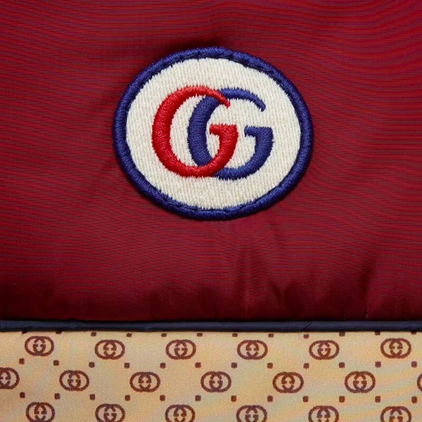 グッチ ダウンジャケット コピー◆GG パラシュートナイロン パデッド ジャケット 663279 ZAHB8 6705