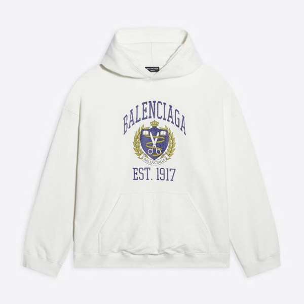 一目惚れ?バレンシアガ パーカー 偽物★カレッジ ワイド フィット 2色 674986TLV901076