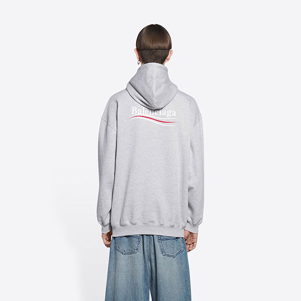 バレンシアガ パーカー 偽物?MEDIUM FIT HOODIE ミディアムフィットパーカー 3色 600583TKVI91379