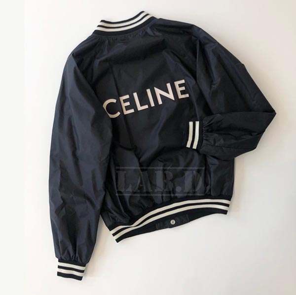 完売必至！テテ?ィシ?ャケット 偽物?セリーヌ ロゴ入りライトナイロンテディブルゾン 2W365495M 38NO