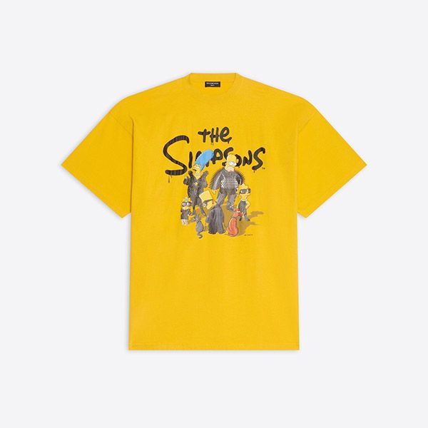 バレンシアガ ザシンプソンズ コラボ Tシャツ 偽物 676589TLVG77200