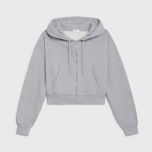 大人気?【セリーヌ コピー】クロップド スウェット パーカー 2Y535052H.38AW