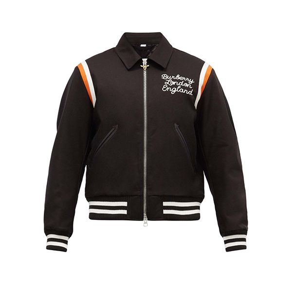 【バーバリー 偽物】コットン スタジアムジャンパー スタジャン