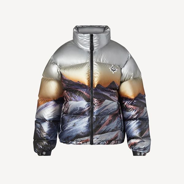 【完売必至】?ルイヴィトン ダウンジャケット 偽物☆ メタリックサンセット 1A9N5Y