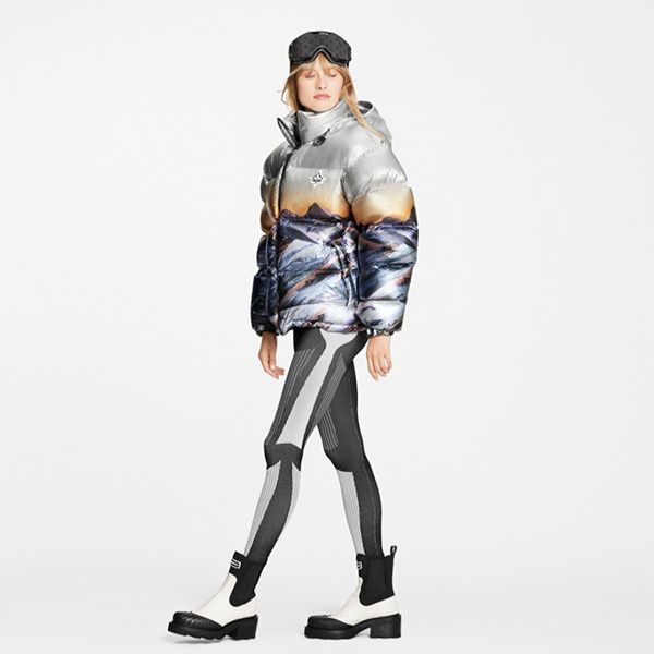 【完売必至】?ルイヴィトン ダウンジャケット 偽物☆ メタリックサンセット 1A9N5Y