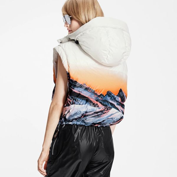 ?ルイヴィトン ダウンベスト コピー☆サンセットマウンテン パファジャケット1A9L9U