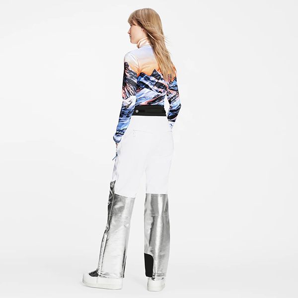 新作 ?ルイヴィトン トップス 偽物 黒 モノグラム オレンジ ナイロン 1A9NSN