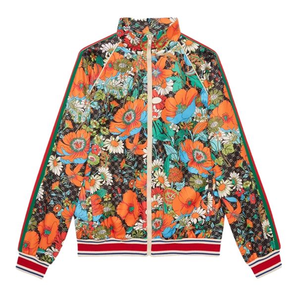 【限定コラボ】グッチxノースフェイス☆ジャケット 偽物 プリント671444XJDQ83229