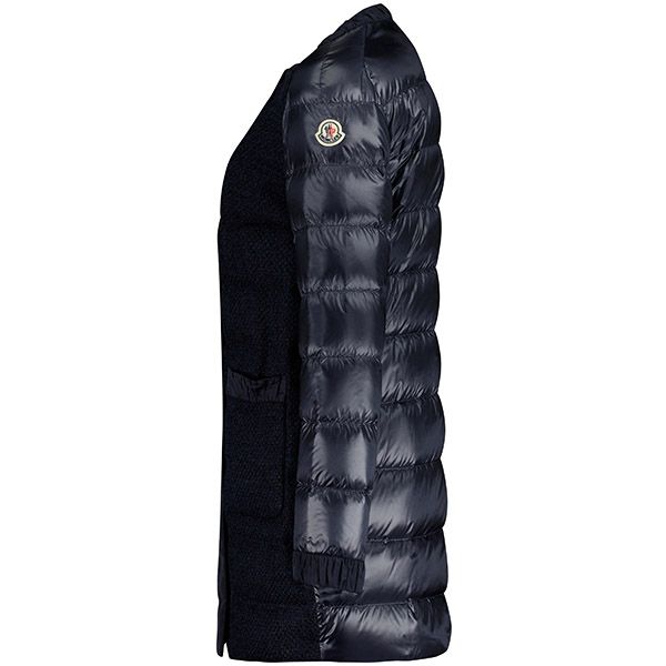 ☆モンクレール コピー☆ 異素材MIXツイードフロントライトダウンVeulettes?