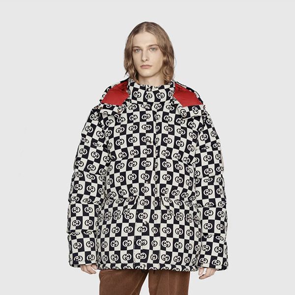 限定コラボ?ノースフェイス グッチ 偽物  ダウンジャケット ダウンパディング