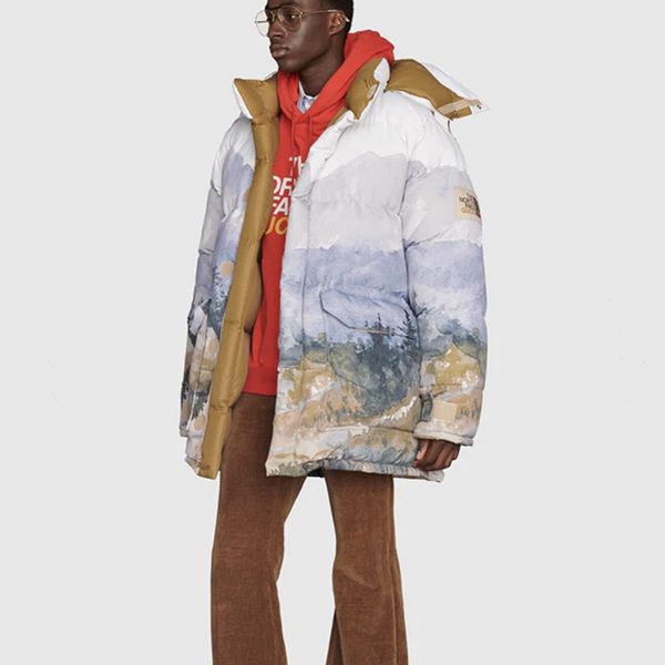 グッチ ノースフェイス ダウンジャケット コピー