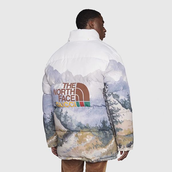 グッチ ノースフェイス ダウンジャケット コピー