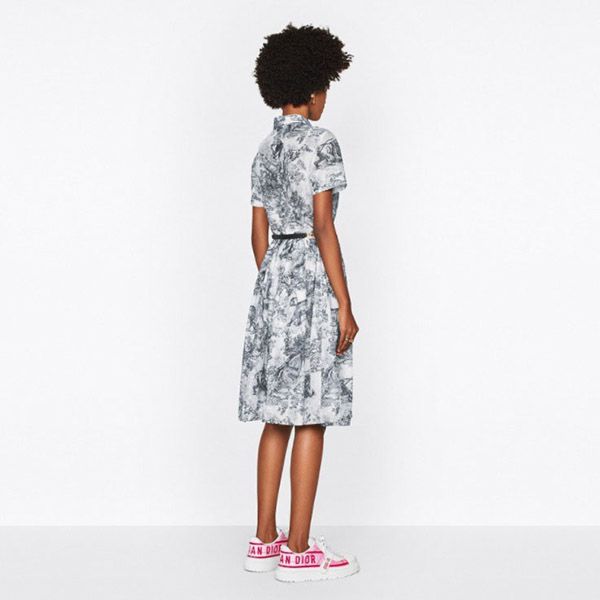 新作 ディオール スーパーコピー ミディシャツドレス トワルドゥジュイ 221R81A3802_X0861
