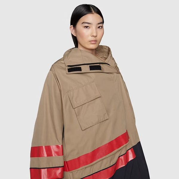 限定コラボ?グッチxバレンシアガ 偽物 テクニカルコットンコート 676428 ZAH7M 2139