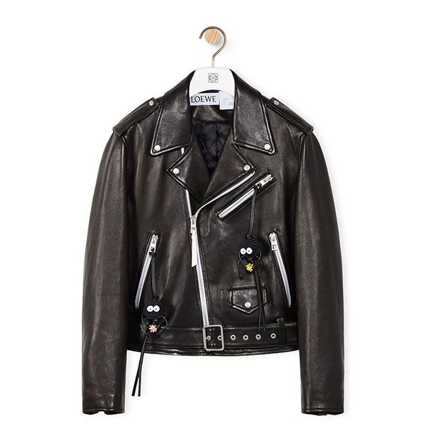 着心地抜群!ロエベ×千と千尋の神隠しスーパーコピー カオナシ バイカー ジャケット (ナパ)H862Y19X01