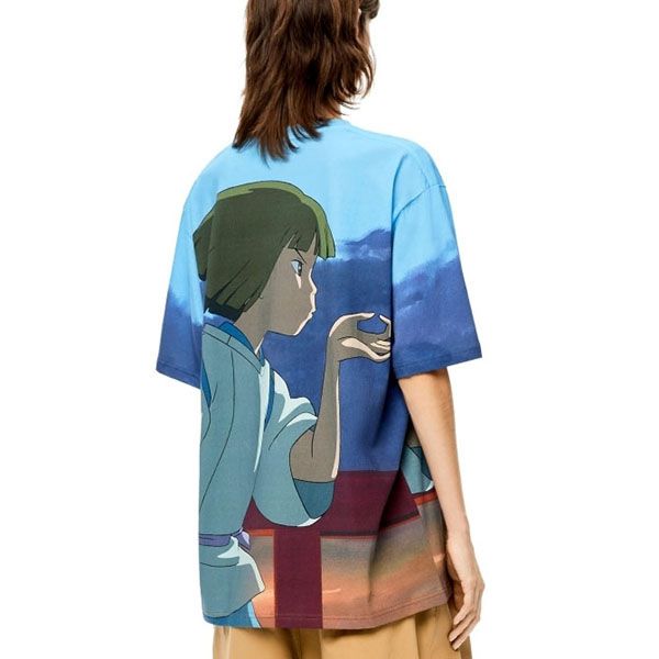 超話題?ロエベ ハク Tシャツ 偽物 コットンジャージー H848Y22X10