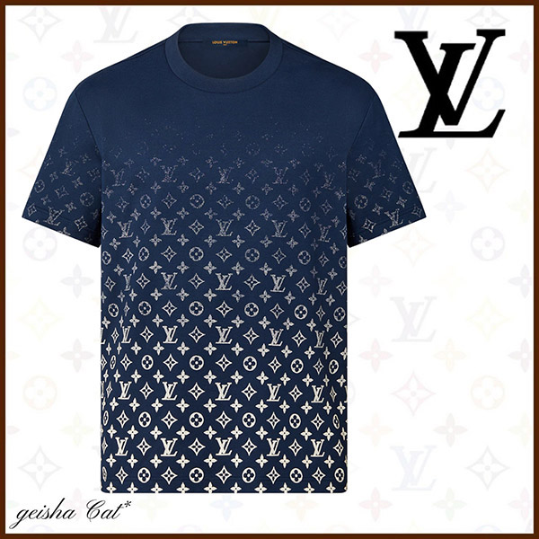 ☆これは間違えない☆ ルイヴィトン LVSE モノグラムグラディエントTシャツ 偽物 オセアン 1A9G6T