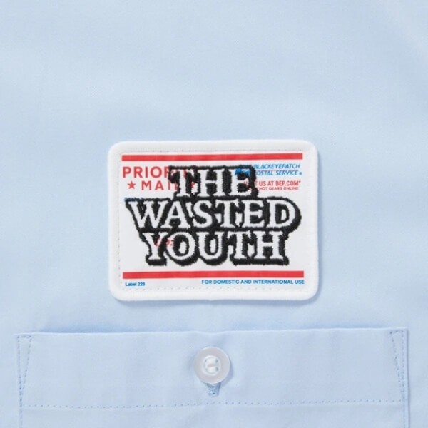 ?限定コラボ レア!BLACK EYE PATCH×WASTED YOUTH シャツコピー