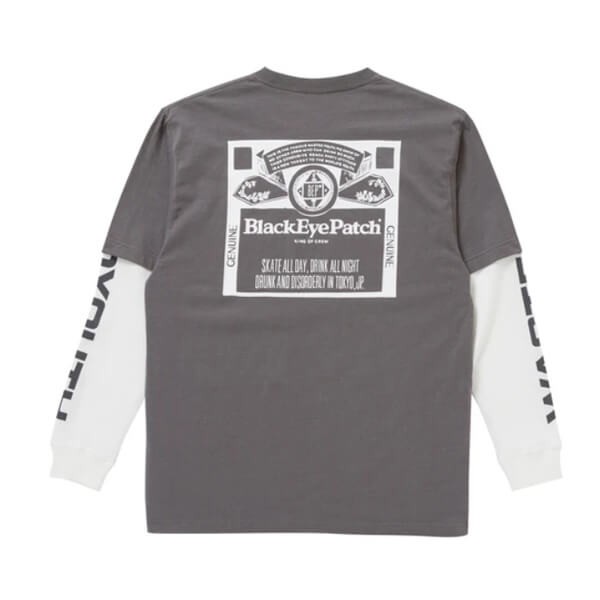 ?限定コラボ レア!BLACK EYE PATCH×WASTED YOUTH ロンT