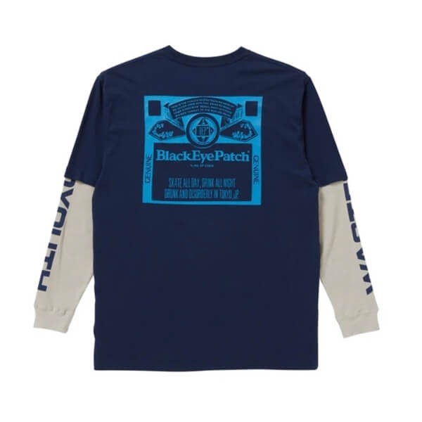 ?限定コラボ レア!BLACK EYE PATCH×WASTED YOUTH ロンT