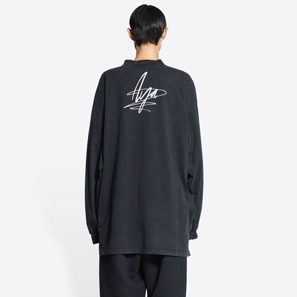 バレンシアガ Tシャツ コピー Music Aya Nakamura 長袖 ヴィンテージ693950TMV861055