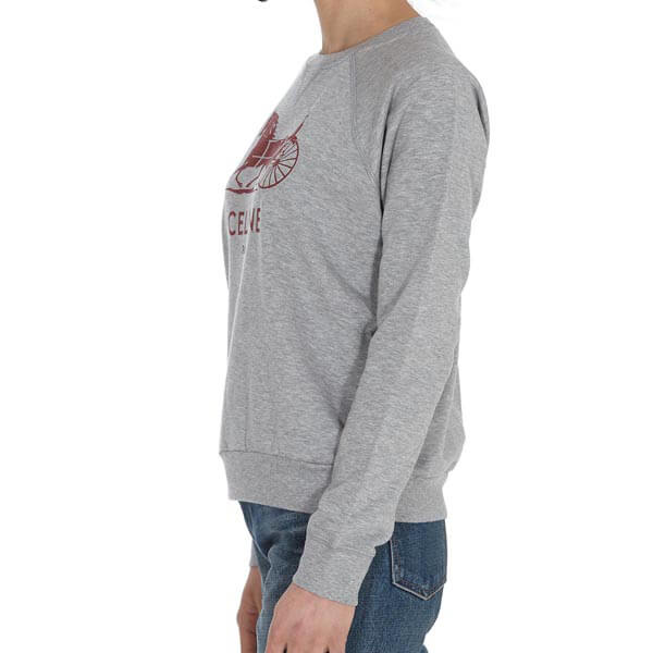 【送関込】セリーヌ サルキー ロゴスウェット セーター?