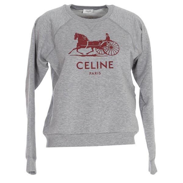 【送関込】セリーヌ サルキー ロゴスウェット セーター?