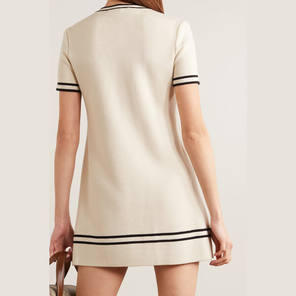 ∞∞ グッチ ∞∞ Horsebit wool-jacquard mini ウールドレス☆