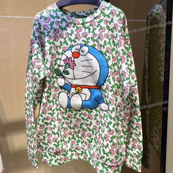 限定！コラボ★グッチ×ドラえもん スウェットシャツ★すぐ届く！