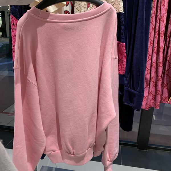 すぐ届く★関税込 【グッチ】テニス コットンスウェットシャツ