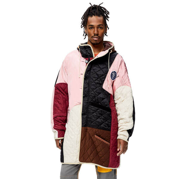 【21SS 日本未入荷】ロエベ パッチワーク パーカー ユニーク コピー H664338W07