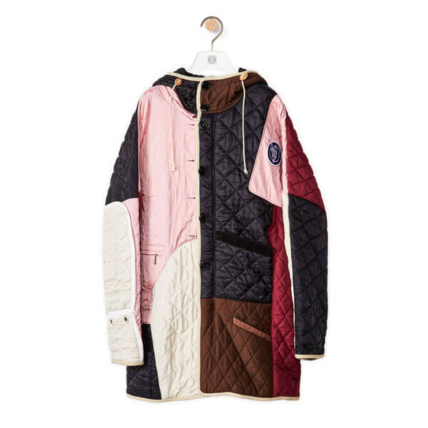 【21SS 日本未入荷】ロエベ パッチワーク パーカー ユニーク コピー H664338W07