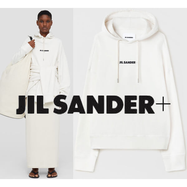 ★JILSANDER★ロゴパーカー?JPUS707533