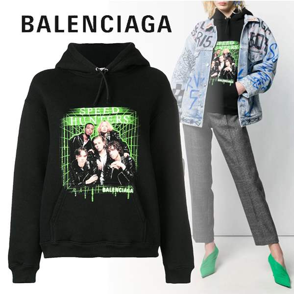 21SS 新作 バレンシアガ スピードハンターズ 偽物 パーカー 556095TDV15