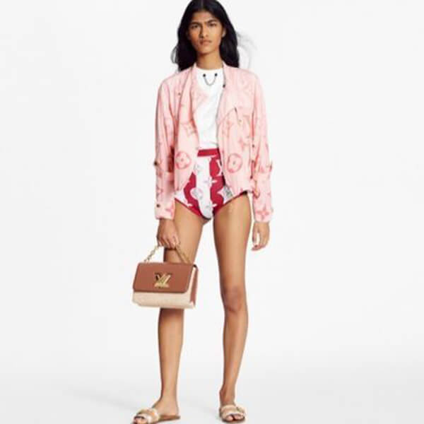 ルイヴィトン ボンバージャケット ピンク 新作 バイ?ザ?プール1A8RC3