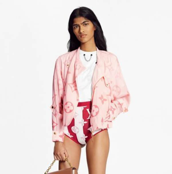 ルイヴィトン ボンバージャケット ピンク 新作 バイ?ザ?プール1A8RC3