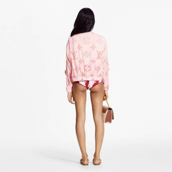 ルイヴィトン ボンバージャケット ピンク 新作 バイ?ザ?プール1A8RC3