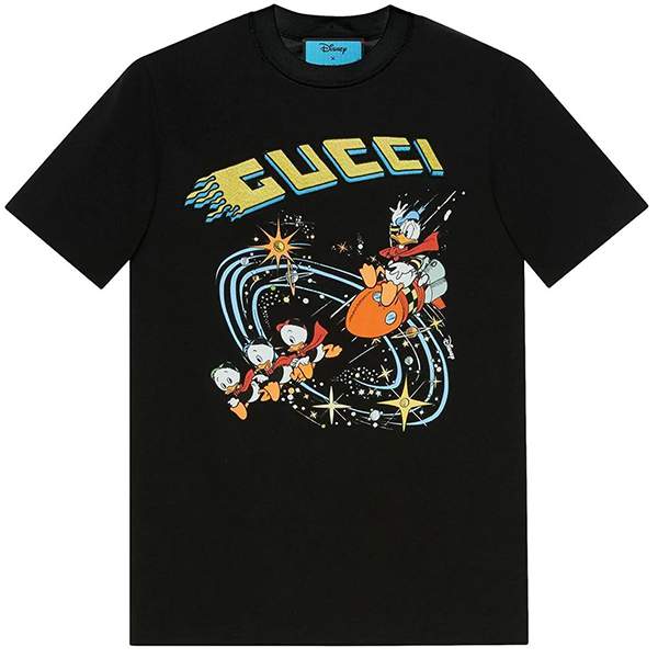 グッチ DISNEY x グッチ ドナルドダック Tシャツ 偽物 644671XJDBD1043