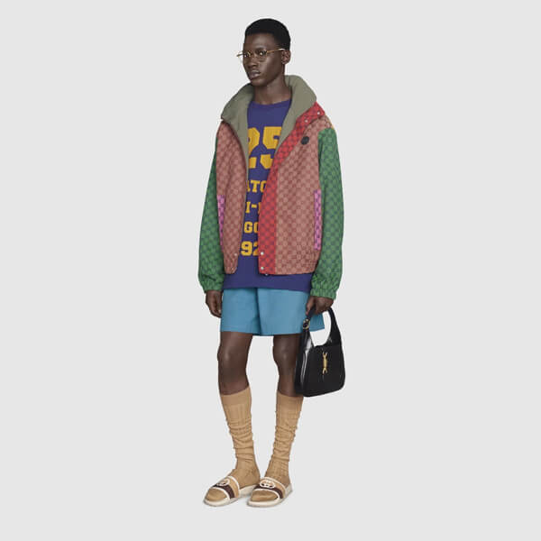 グッチ ジャケット アウター リバーシブル ジップ マルチ GG ロゴ 658114 Z8AOH 9870