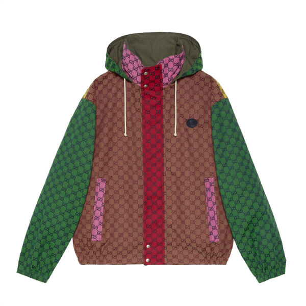 グッチ ジャケット アウター リバーシブル ジップ マルチ GG ロゴ 658114 Z8AOH 9870