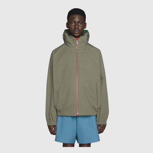 グッチ ジャケット アウター リバーシブル ジップ マルチ GG ロゴ 658114 Z8AOH 9870