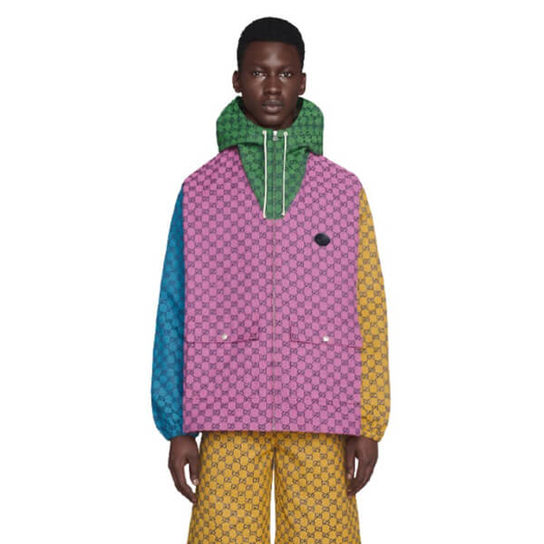 グッチ ジャケット キャンバス フード マルチカラー 658115 Z8AOH 5371