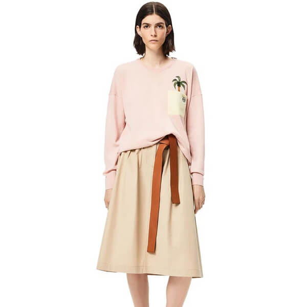 ロエベ◆ラ?パルム エンブロイダリー セーター 偽物 ウール S897Y14K01