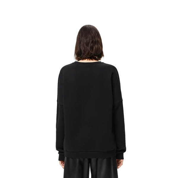  ロエベ コピー ◆ラ?パルム パッチ スウェットシャツ（コットン）S897Y24X02